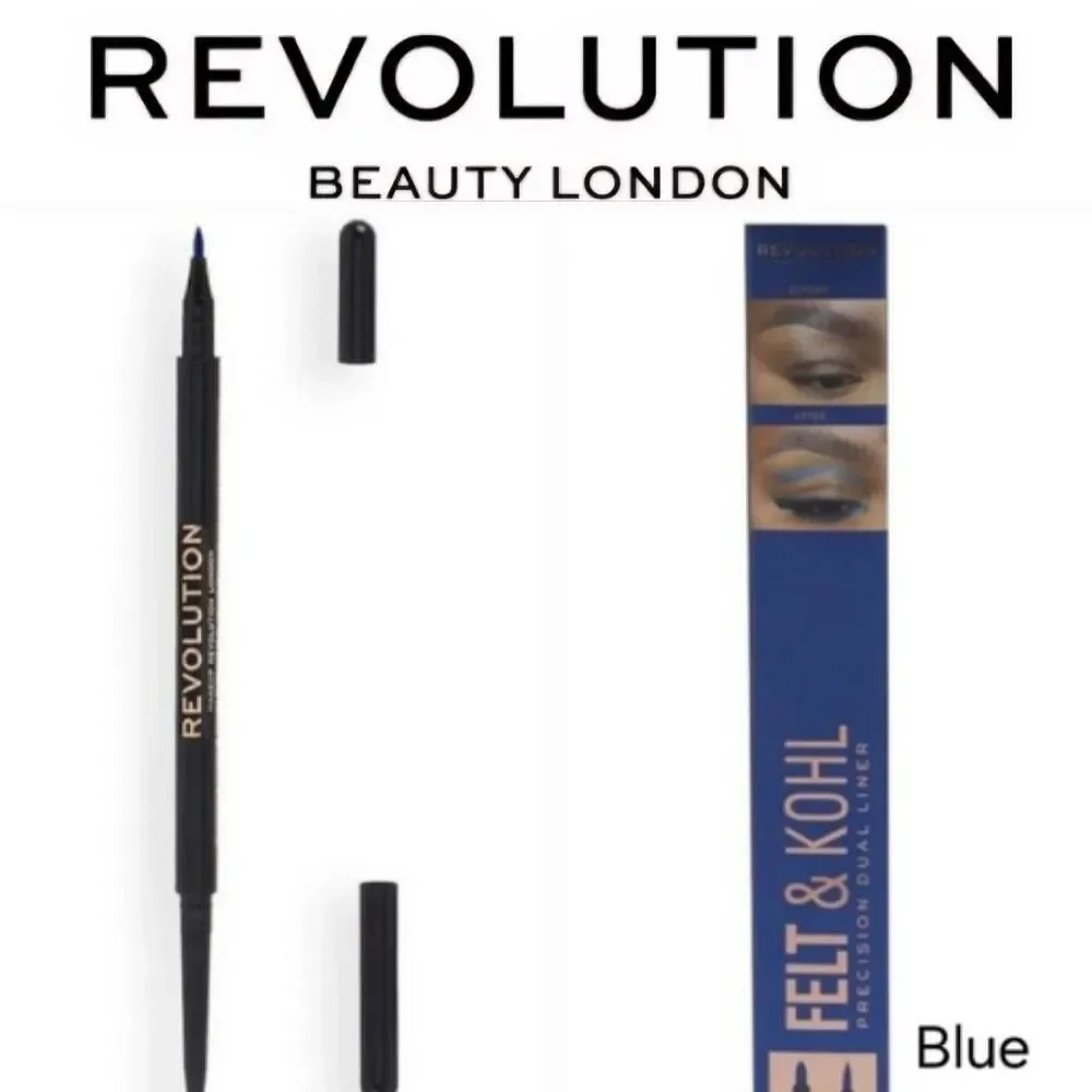 Revolution Beauty Felt & Kohl Precision‎ Dual Eyeliner